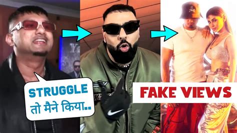 Yo Yo Honey Singh Roasted Badshah ‼️ Gatividhi Song Fake Views ⁉️ Honey Singh Interview Youtube