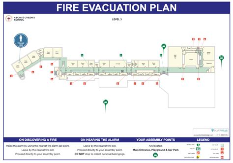 School Evacuation Plan 07 Silverbear Design