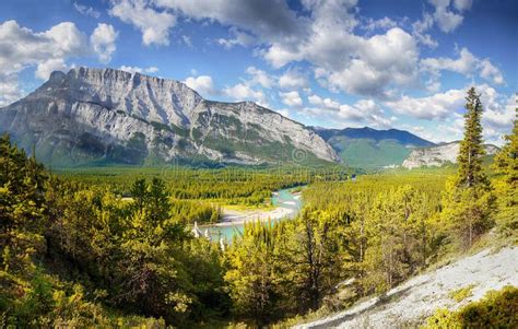 Canadian Rockies Alberta Stock Photo Image Of Mountain 57225616