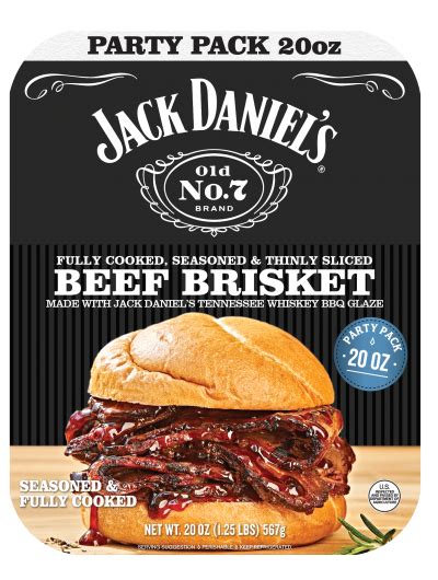 Jack Daniels Thinly Sliced Beef Brisket Jd Meats