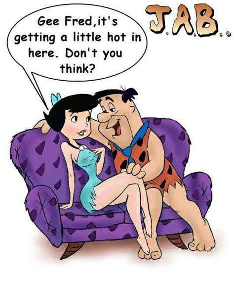 Rule 34 Betty Rubble Cheating Female Fred Flintstone Hanna Barbera