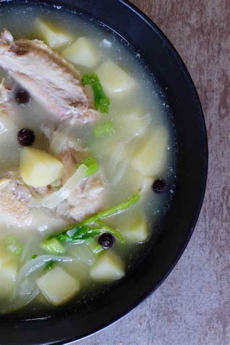 chicken souse traditional bahamian recipe 196 flavors