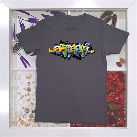 Cool Graffiti Unisex Style T Shirt Street Art Clothing High Etsy