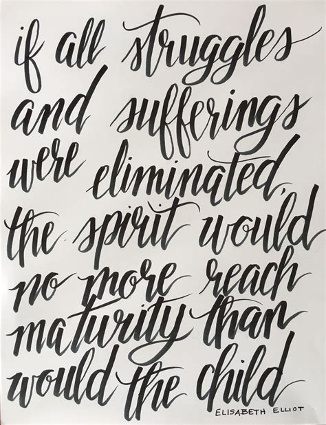 Elisabeth Elliot Calligraphy Learning Lettering Studying Teaching