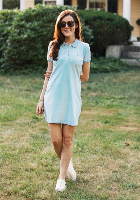 The Anchor Polo Dress Classy Girls Wear Pearls Polo Dress Outfit