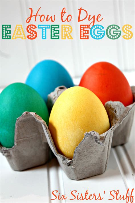 How To Dye Easter Eggs With Food Coloring Easter Egg Dye Easter