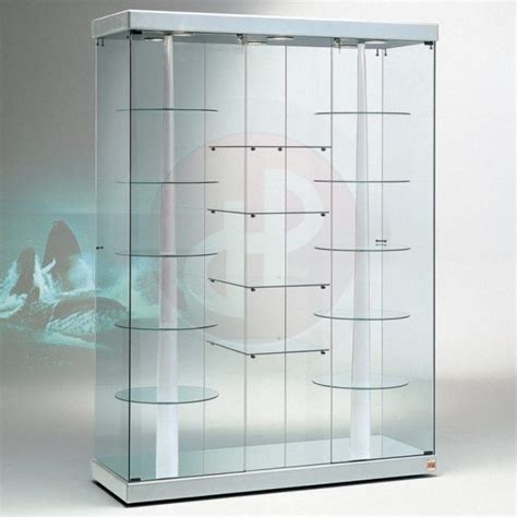 140g Silver 930x800 Jewelry Display Case Glass Display Case Pantry