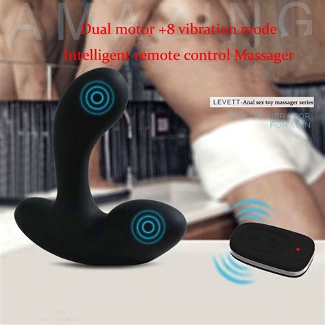 Levett Anal Butt Plug Sex Toys For Men Gay Intelligent Remote Control Prostate Massage Vibrator