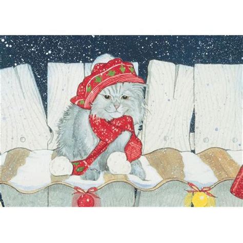 Cat Holiday Boxed Cards