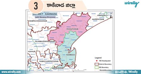 Andhra Pradeshs 13 New Districts With Names And Maps Wirally