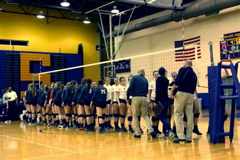 Girls Volleyball Team Falls Short At Sectional Game Drops Of Ink