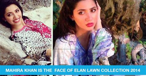 Mahira Khan To Mesmerize In Elan Lawn Collection 2014 Brandsynario