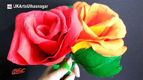 Valentine's day, also called saint valentine's day or the feast of saint valentine, is celebrated annually on february 14. How to Make GIANT Paper Flowers | Large Size Paper Rose ...