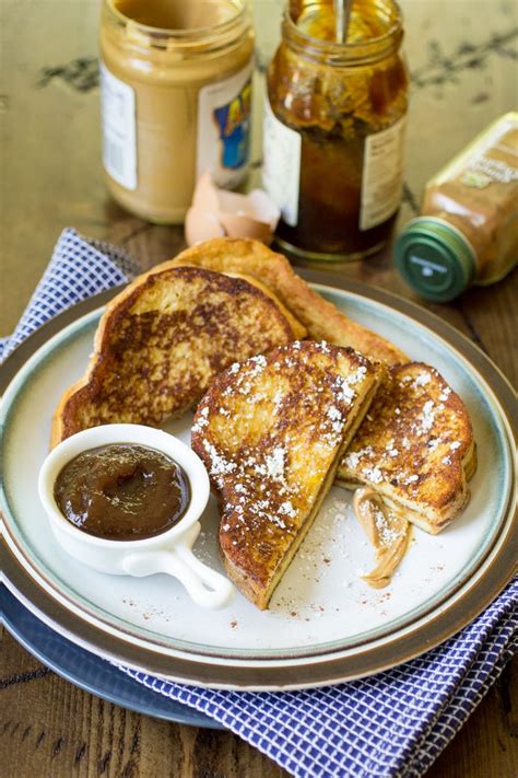 Peanut Butter And Jelly French Toast Recipe The Wanderlust Kitchen