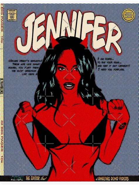 Jennifer S Body Comic Cover Poster For Sale By Mrryaammm Redbubble