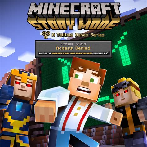 Minecraft Story Mode Episode 7 Access Denied Cover Or Packaging