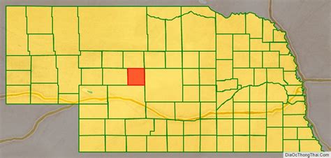 Map Of Logan County Nebraska