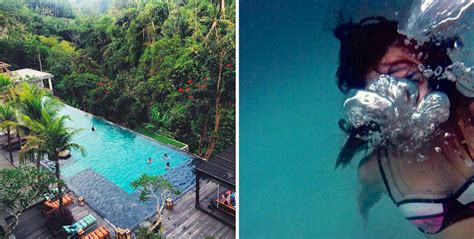 Jetzt werden 53 menschen vermisst. Sharing Bali Fitness Boot Camp Resort Bali Jungle Fish Infinity Pool Club ariel and under water ...
