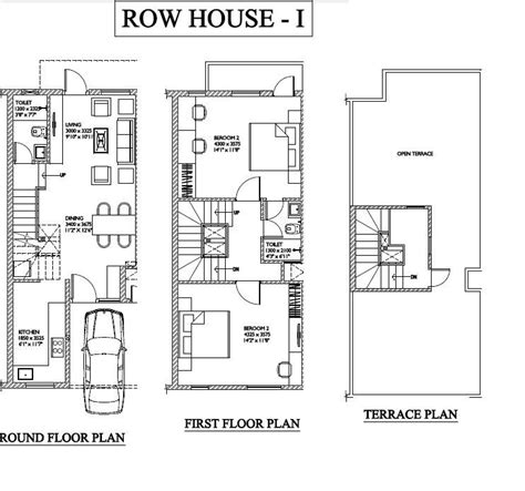 That is why we offer this special collection of plans with lots of great photographs. 20 Row House Floor Plan Inspiration For Great Comfort Zone ...
