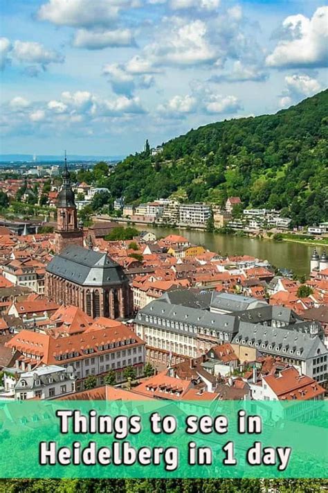 Top 10 Things To See And Do In Heidelberg In 1 Day Germany Travel