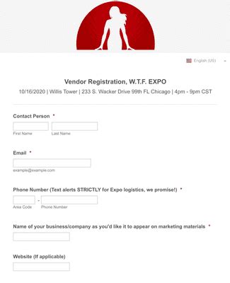 New Vendor Setup Form Template Jotform