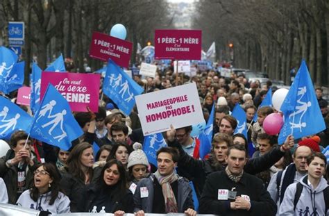 Hundreds Of Thousands Protest In France Over Same Sex Marriage