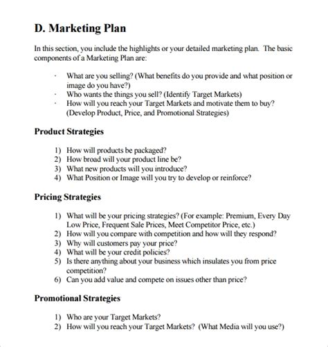 Advertisingmarketing Business Plan 9 Examples Format Pdf Examples