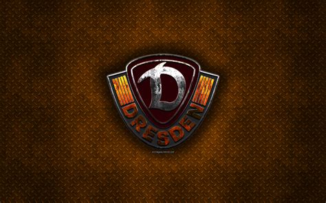 Bundesliga 26 januar um 19:00. Download wallpapers Dynamo Dresden FC, orange metal background, Bundesliga 2, german football ...