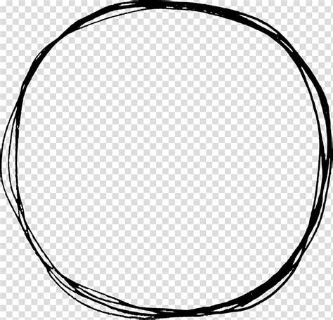 Circle Doodle Drawing Circle Transparent Background Png Clipart