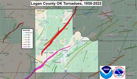Logan County Ok Tornadoes 1875 Present