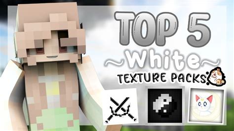 Top 5 White Texture Pack For 189 Minecraft Youtube
