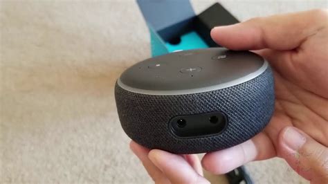 Amazon Echo Dot 3rd Gen Smart Speaker With Alexa Unboxing Youtube