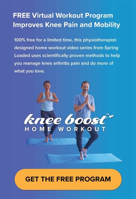 Your Guide To Exercises For Knee Arthritis Spring Loaded Technology
