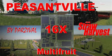 How to download fs19_buckscounty.zip step 1: FS19 - Peasantville 2 16X Production Multifruit V2.2 | Farming Simulator 19 | Mods.club