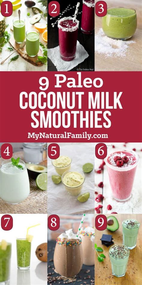 Check Out This List Of 9 Of The Best Paleo Coconut Milk Smoothie Recipes There Is An Image For