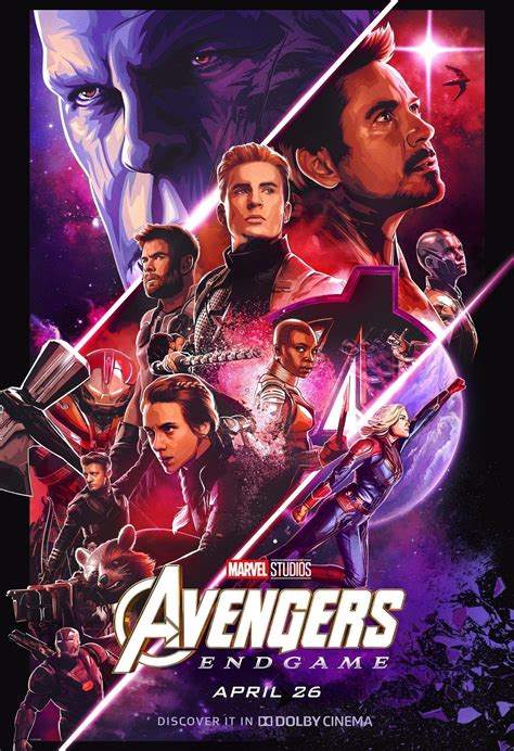 The Blot Says Avengers Endgame Dolby Cinema Movie Poster