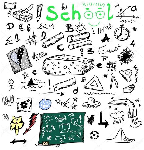 School Doodle Texture Stock Photo By ©dusan964 23256490