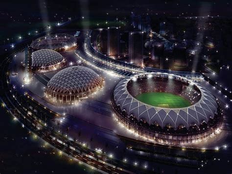 The city will consist of apartment buildings as well as several sports facilities. Famous buildings of the world: Dubai Sports City