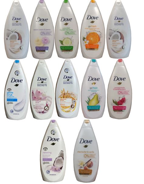 Dove Body Wash Shower 169 Oz Flavorassorted Sizepack Of 3