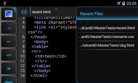 WebMaster's HTML Editor Lite for Android - APK Download