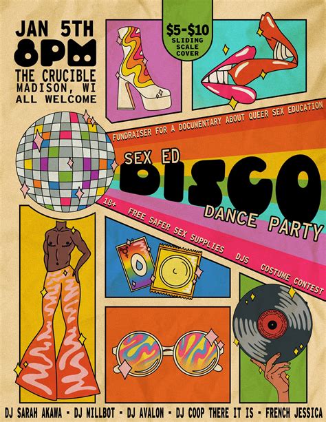 Sex Ed Disco Dance Party Crucible