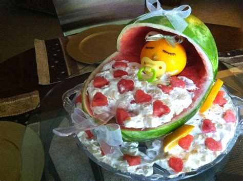 420 x 420 jpeg 51 кб. Watermelon Baby Carriage for Fruit Salad | Baby shower ...