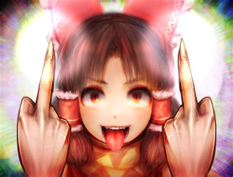 Khn Kihana Benikurage Cookie Hakurei Reimu Cookie Touhou Touhou Commentary Request