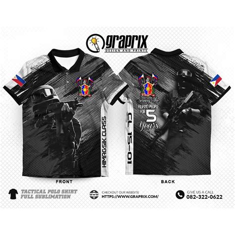 Full Sublimation Men S And Women Customize Tactical Polo Shirt Shopee Philippines