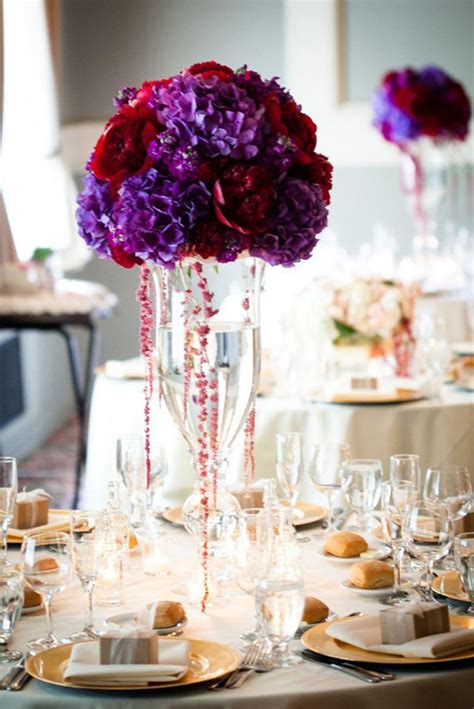 37 Elegant Floral Centerpieces For Wedding Table