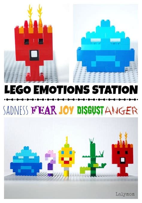 How To Make An Awesome Lego Emotions Station Lego Activities Lego