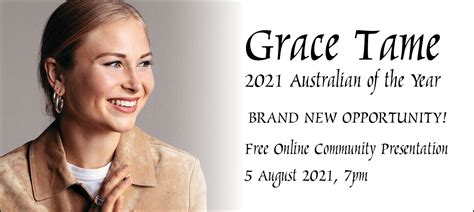 Iona College 2021 Australian Of The Year Grace Tame