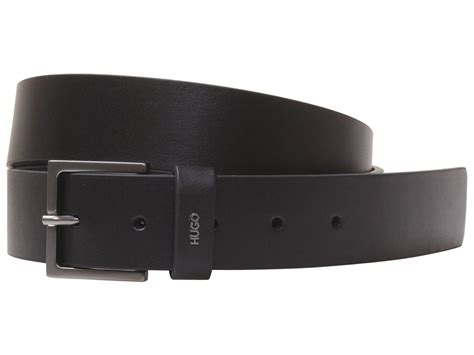 Hugo Boss Men S Giove Belt Genuine Leather Black Sz Joylot Com