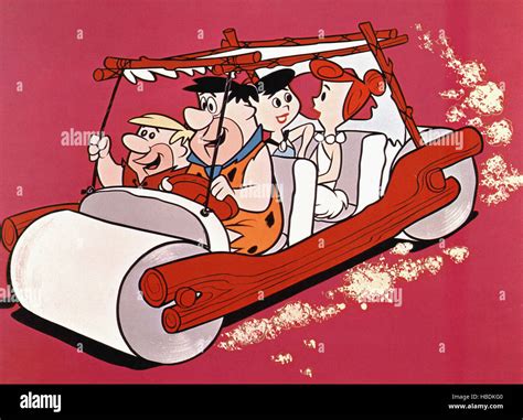 The Man Called Flintstone Front Barney Rubble Fred Flintstone Back Betty Rubble Wilma