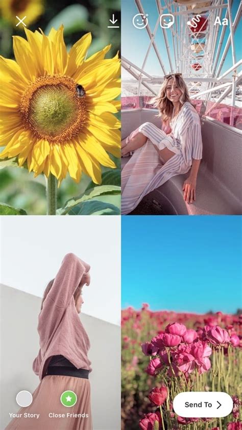 Instagram Story Photo Collage Inside The Instagram App